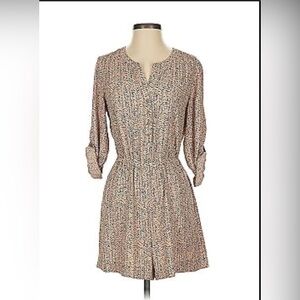 Ann Taylor Loft Elegant Women's Patterned Romper, size small